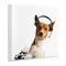 Stupell Industries Gaming Dog with Headset Wall Plaque Design by CAD Designs